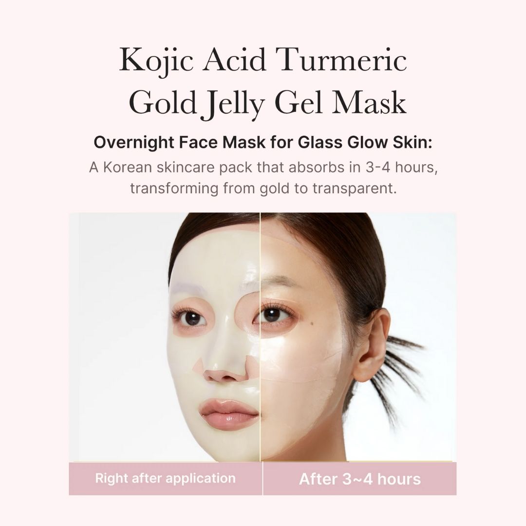 Kojic Acid Turmeric Gold Jelly Gel Mask