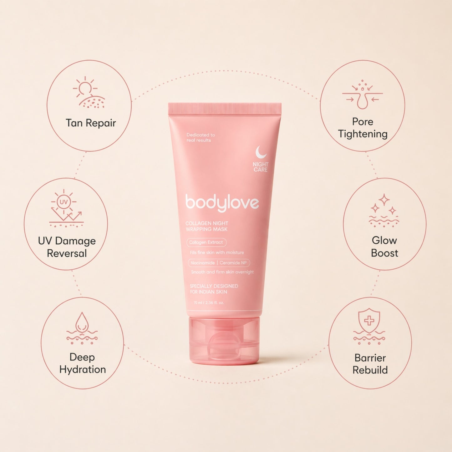 Korean Collagen De-Tan Night Mask