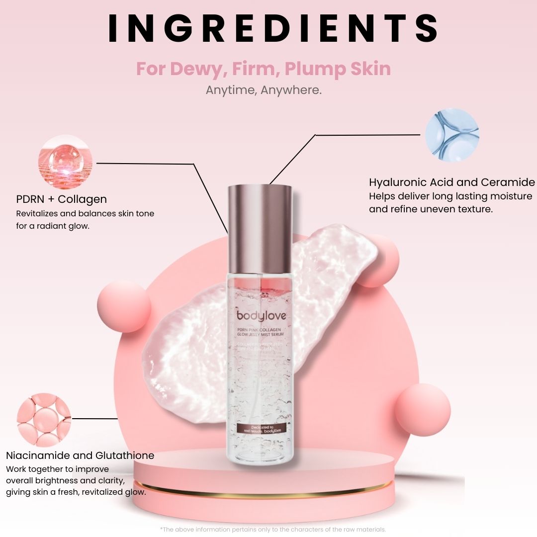 BodyLove™ PDRN Pink Glow Jelly Mist Serum