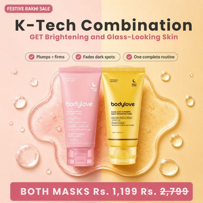 K-Tech Combination for Brightening and Glass looking Skin