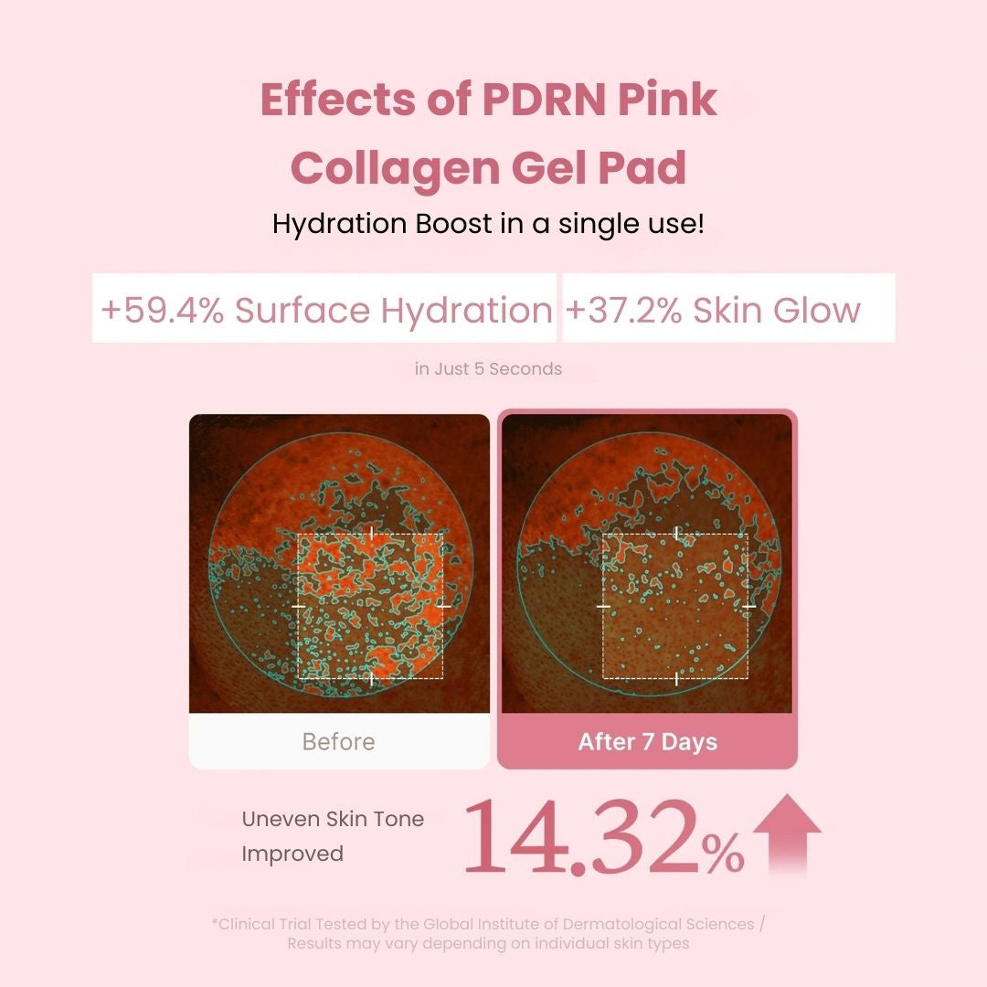 PDRN Pink Collagen Gel Toner Pad