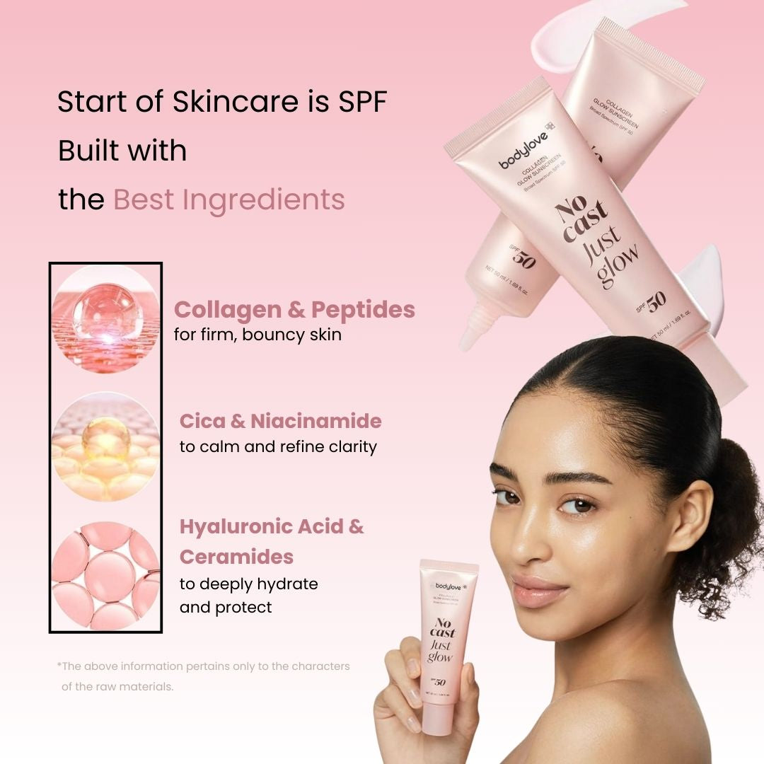 No Cast Just Glow Collagen Sunscreen