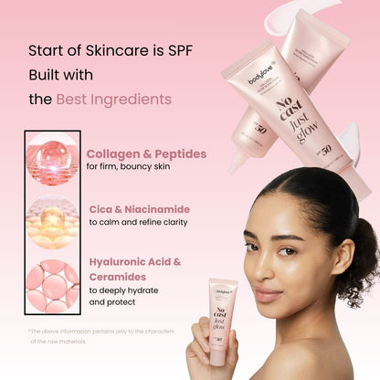 No Cast Just Glow Collagen Sunscreen