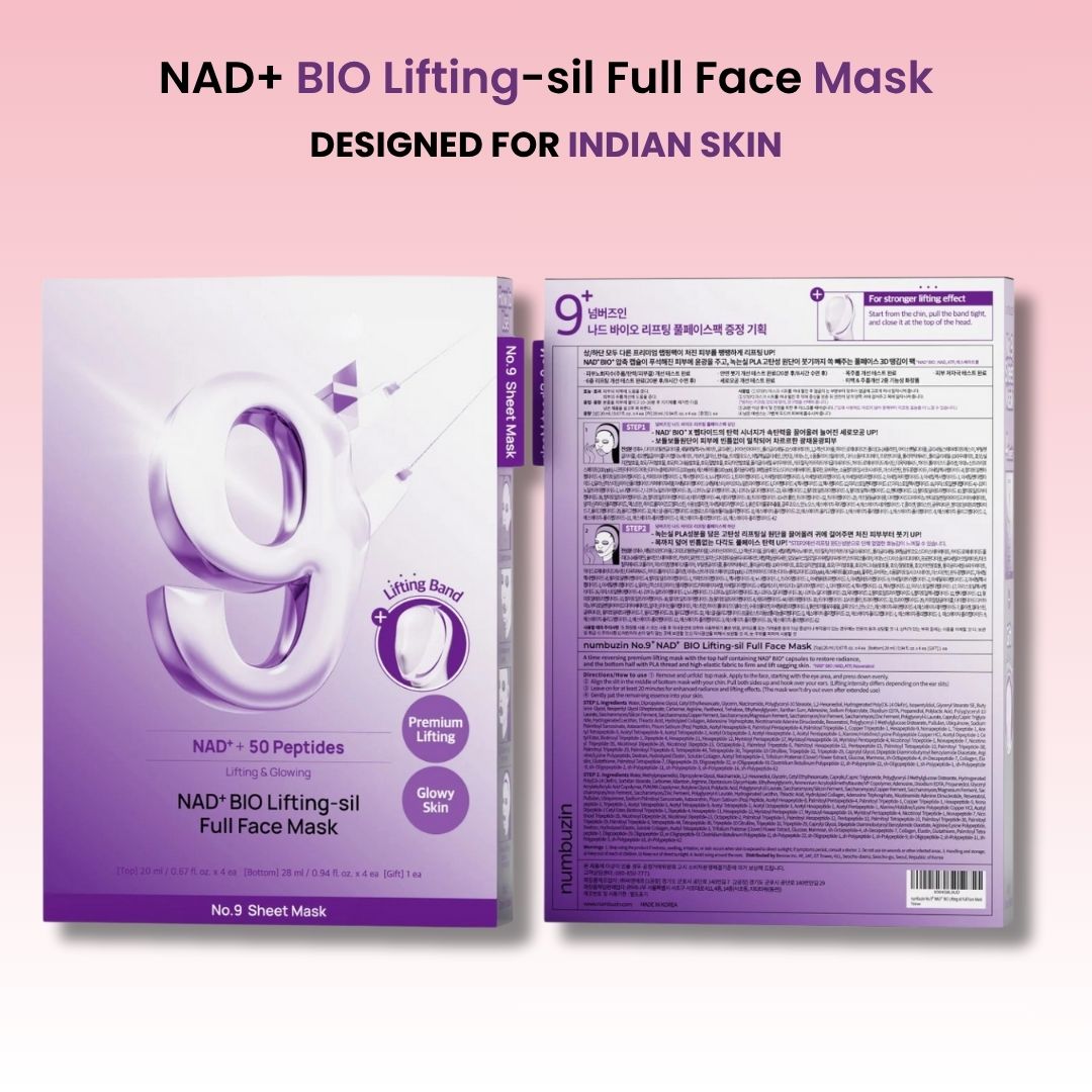 No.9 NAD+ BIO Lifting-sil Full Face Mask