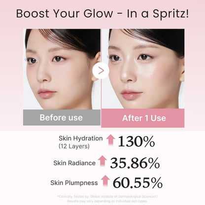 BodyLove™ PDRN Pink Glow Jelly Mist Serum