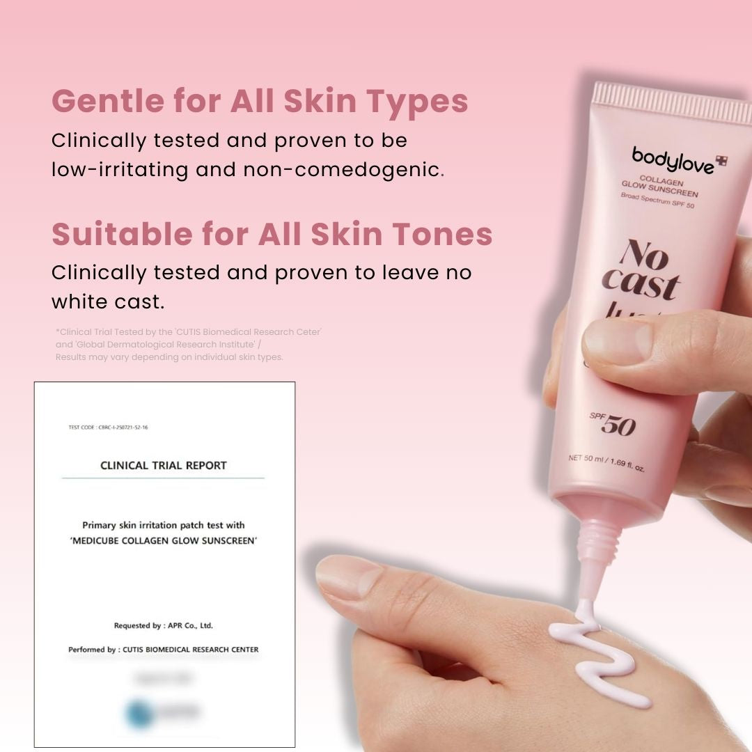No Cast Just Glow Collagen Sunscreen
