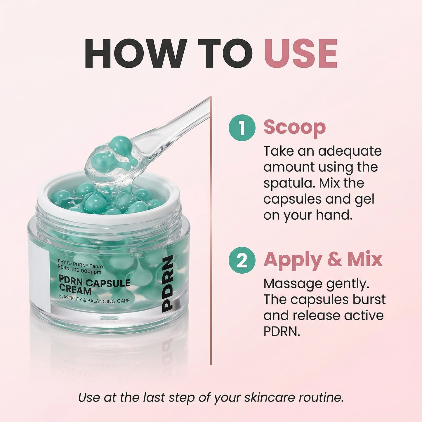 Korean PDRN Skin Repair Capsule Cream
